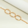 Personality Metal Geometry Creative Simple Necklace Bracelet Jewelry Suit